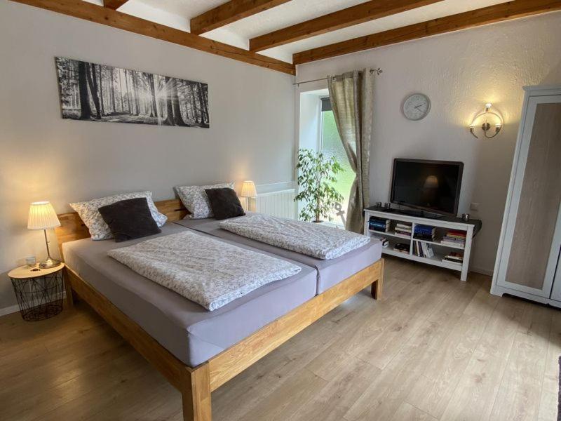 Grosses Doppelzimmer Mit Eigenem Bad Und Kuehlschrank, Frisch Saniert ฟรีดริคส์คูก ภายนอก รูปภาพ
